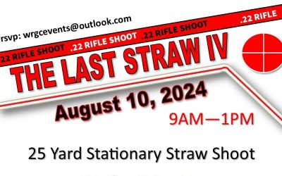 LAST STRAW 4 .22 Rifle Shoot